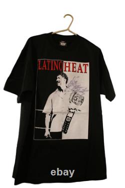 Eddie Guerrero Signed Autographed Latino Heat Shirt WWE WWF WCW PSA DNA
