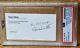 Edward Witten Psa/dna Autographed Signed Business Card Mathematical Physicist