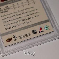 Erik Karlsson Young Guns Rookie Card AUTOGRAPHED PSA DNA Certified Auto Signed