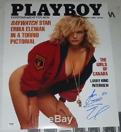 Erika Eleniak Signed 16x20 Photo PSA/DNA COA 90 Baywatch Playboy Magazine Poster