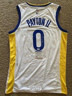 Gary Payton II Autographed/Signed Golden State Warriors Jersey Psa/Dna Certified