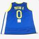Gary Payton Ii Signed Jersey Psa/dna Golden State Warriors Autographed