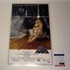 George Lucas Director Signed Autograph Star Wars Movie Poster Psa/dna Coa