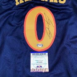 Gilbert Arenas Signed Jersey PSA/DNA Golden State Warriors Autographed