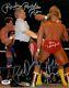 Hulk Hogan Rowdy Roddy Piper Paul Orndorff Signed Photo Psa/dna Wrestlemania Wwe