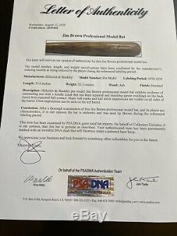 Incredible Joe Dimaggio 1939 Rookie Era Signed Game Used Bat PSA DNA + JSA COA