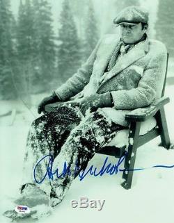 Jack Nicholson Signed Authentic Autographed 11X14 B/W Photo PSA/DNA #Y81932