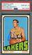 Jerry West Autographed 1972 Topps Basketball Signed Card #75 Graded Psa Dna 10