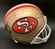 Joe Montana Steve Young Jerry Rice Signed 49ers F/s Helmet Psa/dna Autographed