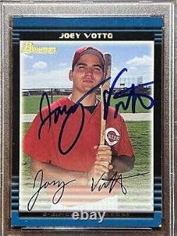 Joey Votto PSA DNA Coa 2002 Bowman Signed Rookie Autograph