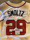 John Smoltz Autographed/signed Atlanta Braves Mlb Jersey Psa/dna Authenticated