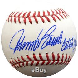 Johnny Bench Autographed Signed Mlb Baseball Reds Catch Ya Later Psa/dna 28147