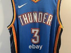 Josh Giddey Signed Authentic Swingman Nike Jersey Psa/DNA COA OKC Thunder #3