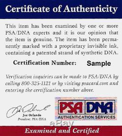 Julius Dr. J Erving Autographed Signed Spalding Aba Basketball Psa/dna 107479