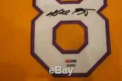 KOBE BRYANT #8 SIGNED LA Lakers JERSEY COA PSA/DNA Autographed Authentic MAMBA