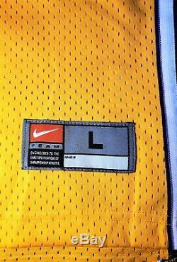 KOBE BRYANT FULL NAME Autographed AUTHENTIC LAKERS #8 NIKE JERSEY PSA/DNA RARE