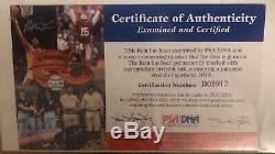 KOBE BRYANT Rare Full Name Lakers Signed Autographed 16x20 Dunk Photo PSA/DNA