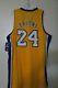 Kobe Bryant Signed Jersey Los Angeles Lakers Rare #24 Autographed Psa Dna Coa