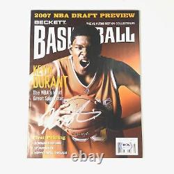 Kevin Durant Signed Beckett Magazine PSA/DNA Texas Longhorns Autographed KD