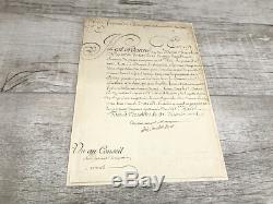 King Louis XVIII, 1778 Signed Document, PSA/DNA Authenticated