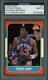 Knicks Patrick Ewing Signed Card 1986 Fleer Rc #32 Auto Graded 9 Psa/dna Slabbed