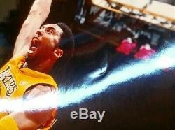 Kobe Bryant Autographed Los Angeles Lakers 16x20 Photo PSA/DNA COA (#8 Jersey)