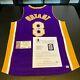 Kobe Bryant Signed Nike Authentic Los Angeles Lakers Jersey Beckett & Psa Dna