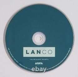 Lanco CD Display Psa/dna Certified Loa Coa Signed Band Autographed Psa Letter