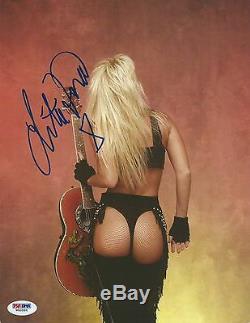 Lita Ford Signed 8x10 Photo PSA/DNA COA Picture The Runaways Kiss Me Deadly Auto