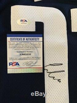 Luka Doncic Signed Autographed Statement Jersey PSA/DNA RARE MVP MAVS