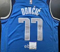 Luka Doncic Signed Dallas Mavericks Jersey PSA/DNA COA