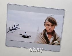 Luke Skywalker Mark Hamill signed photo PSA DNA (Star Wars A New Hope)