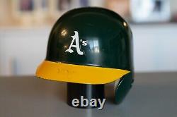MARK MCGWIRE Oakland As PSA/DNA Signed Autographed Game Worn Used Batting Helmet