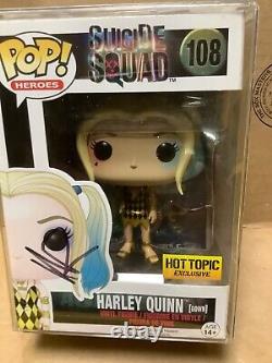 Margot Robbie Signed Autographed Funko Coa Psa Dna Suicide Squad Harley Quinn
