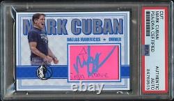 Mark Cuban Signed Autographed Custom Card PSA/DNA Authentic