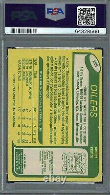 Mark Messier Autographed 1980 O-Pee-Chee Signed Rookie Card #289 RC PSA DNA 10 H