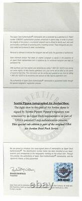 Michael Jordan Scottie Pippen Signed Pair Air Jordan XVII LE PSA/DNA