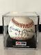 Mickey Mantle Signed Baseball Auto Autograph Nl Ball Mint White With Cube Psa/dna