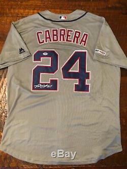Miguel Cabrera Signed Detroit Tigers Jersey PSA DNA Coa Autographed