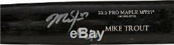 Mike Trout 2013 Game Used Signed Bat! PSA DNA 10! Auto COA & letters