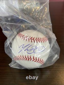 Mookie Betts #50 LA Dodgers Autographed MLB Baseball PSA/DNA NO RESERVE