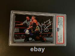 Owen Hart Signed Autograph Insert Card Topps WWF WWE Wrestling Auto PSA/DNA