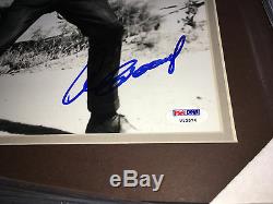 PSA/DNA Dirty Harry CLINT EASTWOOD Signed Autographed FRAMED Movie Photo Poster