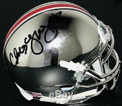 PSA/DNA Ohio State #2 CHASE YOUNG Signed Autographed CHROME Mini Football Helmet