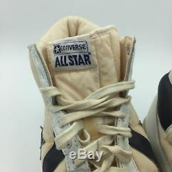 Pair Of 1980's Isiah Thomas Signed Game Used Converse Sneakers Shoes PSA DNA