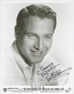 Paul Newman Signed Autographed 1957 8 x 10 Publicity Promo PSA DNA