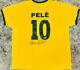 Pele Signed Brazil Soccer Jersey Full Name Autographed With Edson Psa/dna Coa
