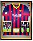Premium Framed Lionel Messi Autographed / Signed Barcelona Jersey Psa/dna Coa