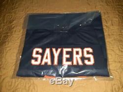 Psa/dna Gale Sayers Autographed Signed Custom Blue Jersey Authenticated