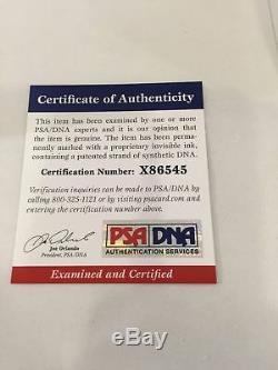 RARE 1997 Mark Mcgwire Signed Autographed AL Baseball Inscribed #25 A's PSA DNA